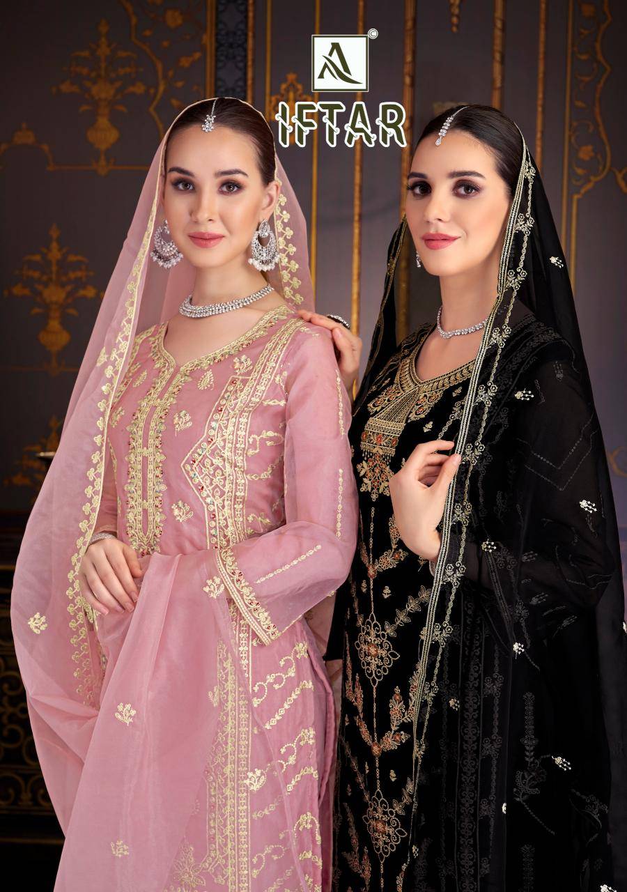 Alok suit iftar edition 2 Dress materials manufacturers in India